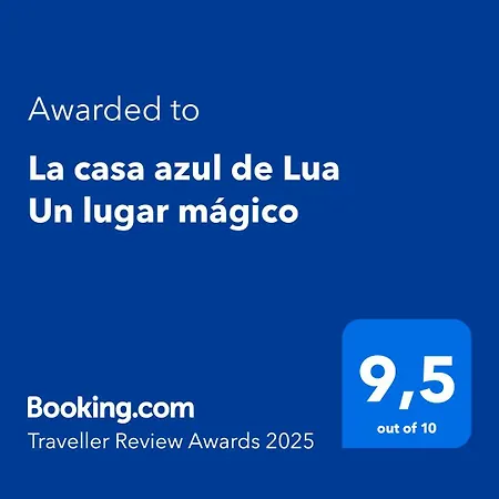 Villa La Casa Azul De Lua Un Lugar Magico Juncedo Exterior foto